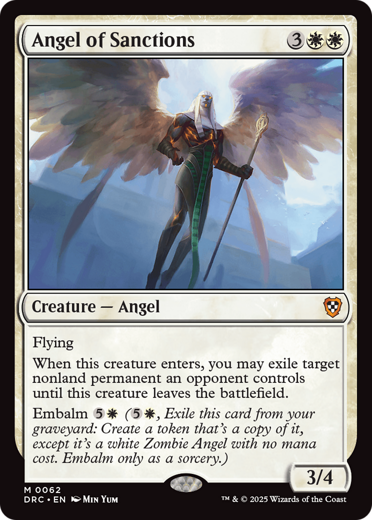 Angel of Sanctions (DRC-062) - Commander: Aetherdrift