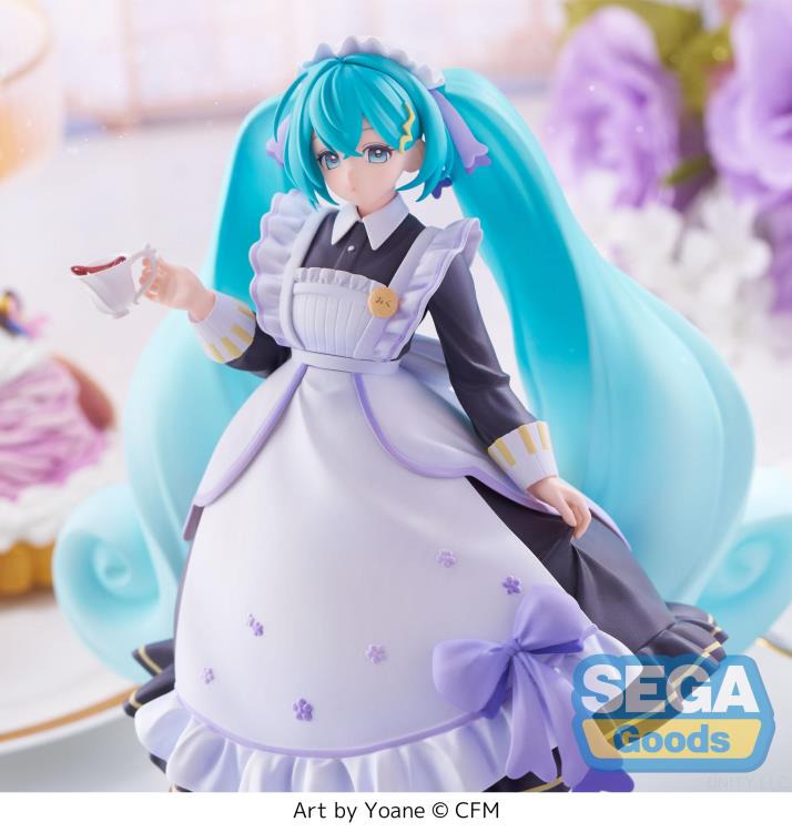 Hatsune Miku Classical Maid Luminasta Figure | Official SEGA Vocaloid Collectible