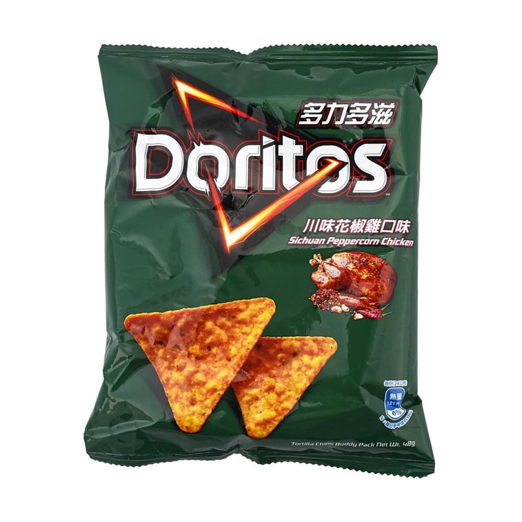 Doritos Potato Chips Sichuan Pepper Chicken Flavor 1.69oz - Taiwan Import Snack