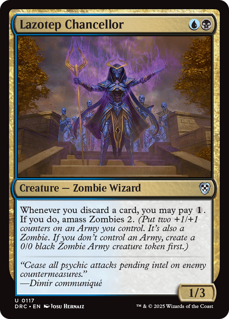 Lazotep Chancellor (DRC-117) - Commander: Aetherdrift