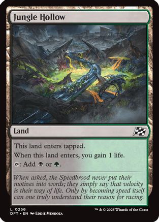 Jungle Hollow (DFT-256) - Aetherdrift Foil