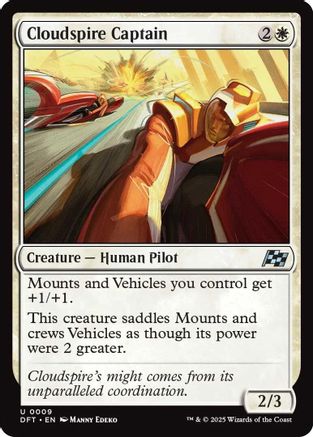 Cloudspire Captain (DFT-009) - Aetherdrift Foil