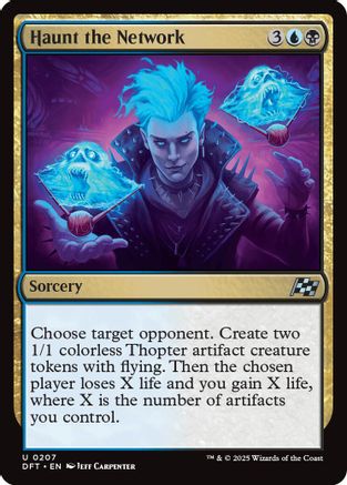 Haunt the Network (DFT-207) - Aetherdrift