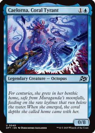 Caelorna, Coral Tyrant (DFT-040) - Aetherdrift