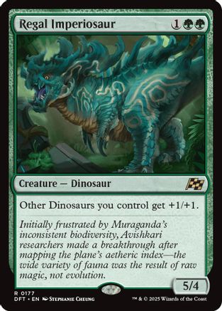 Regal Imperiosaur (DFT-177) - Aetherdrift