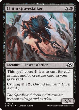 Chitin Gravestalker (DFT-079) - Aetherdrift Foil