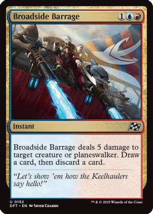 Broadside Barrage (DFT-192) - Aetherdrift Foil