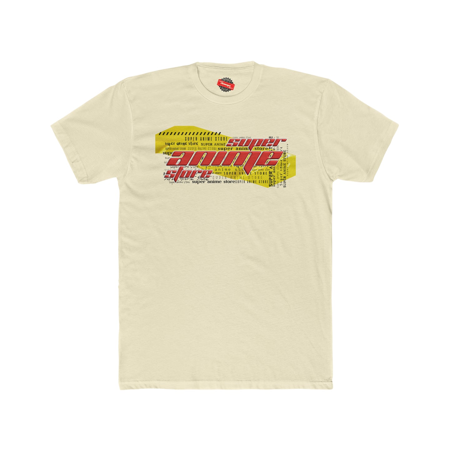 Super Anime Store Baumwoll-Crew-T-Shirt für Herren