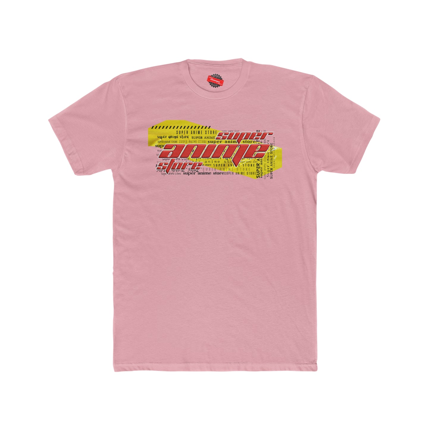 Super Anime Store Baumwoll-Crew-T-Shirt für Herren