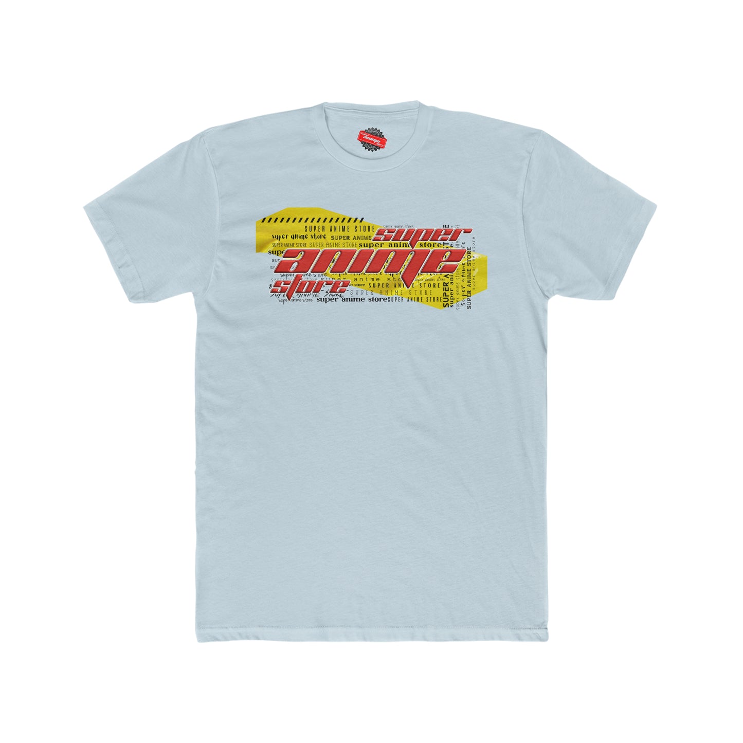 Super Anime Store Baumwoll-Crew-T-Shirt für Herren