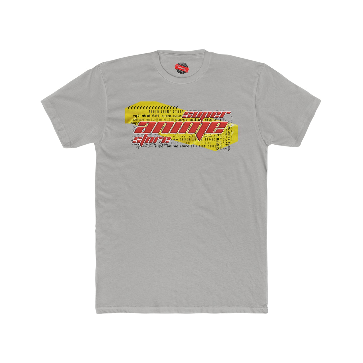 Super Anime Store Baumwoll-Crew-T-Shirt für Herren