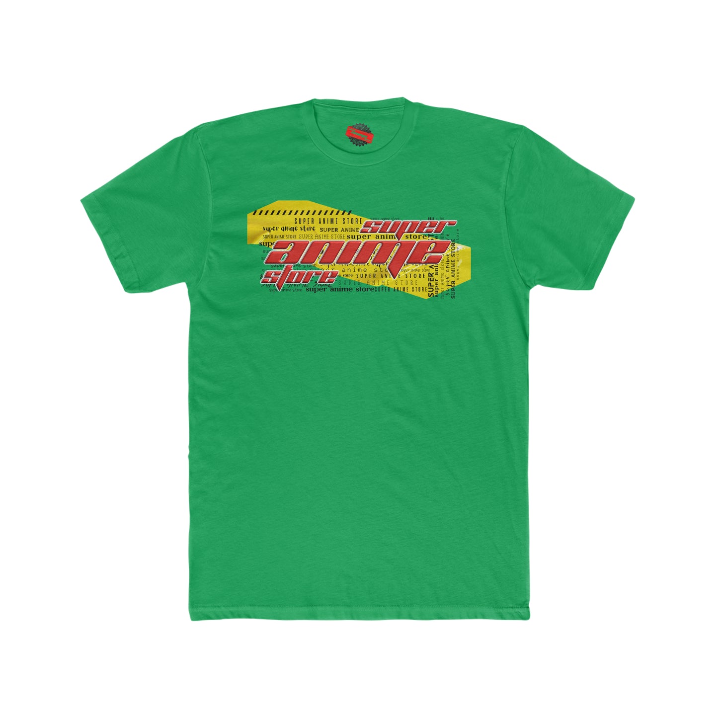 Super Anime Store Baumwoll-Crew-T-Shirt für Herren
