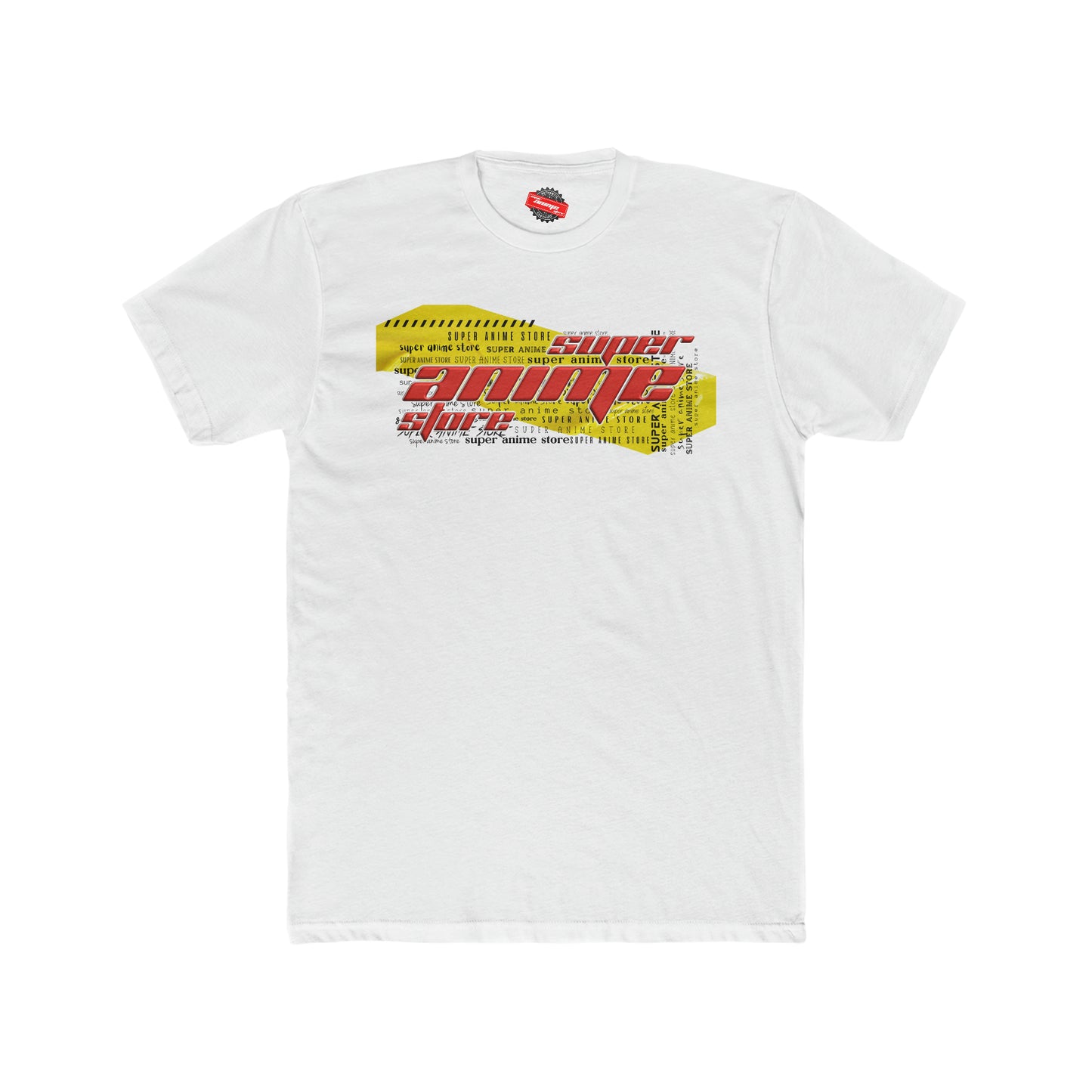 Super Anime Store Baumwoll-Crew-T-Shirt für Herren