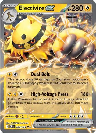 Electivire ex 069/182 - SV10 Destined Rivals Holofoil