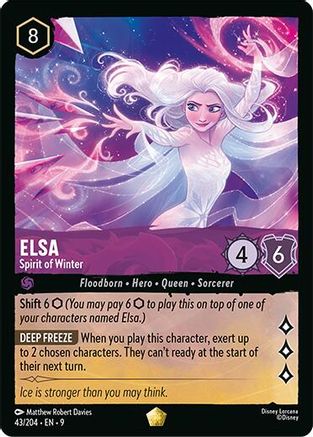 Elsa - Spirit of Winter (43/204) - Fabled