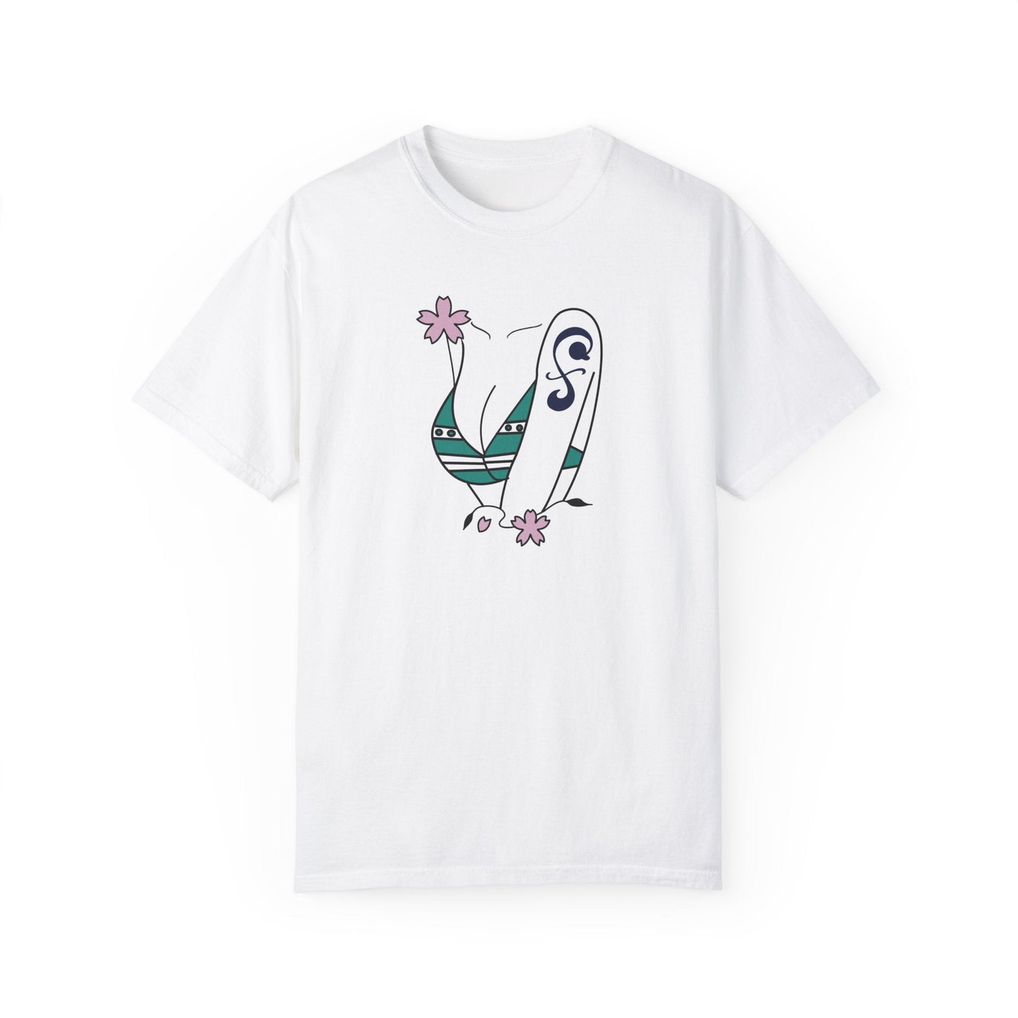 Nami Swan Comfort Colors Unisex Anime Tee