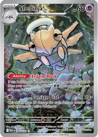 Shedinja 144/132 - ME01 Mega Evolution Holofoil