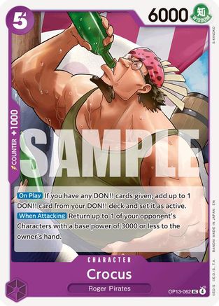 Crocus (OP13-062) - Carrying On His Will