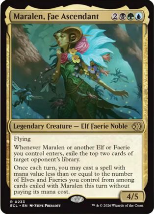 Maralen, Fae Ascendant (ECL-233) - Lorwyn Eclipsed
