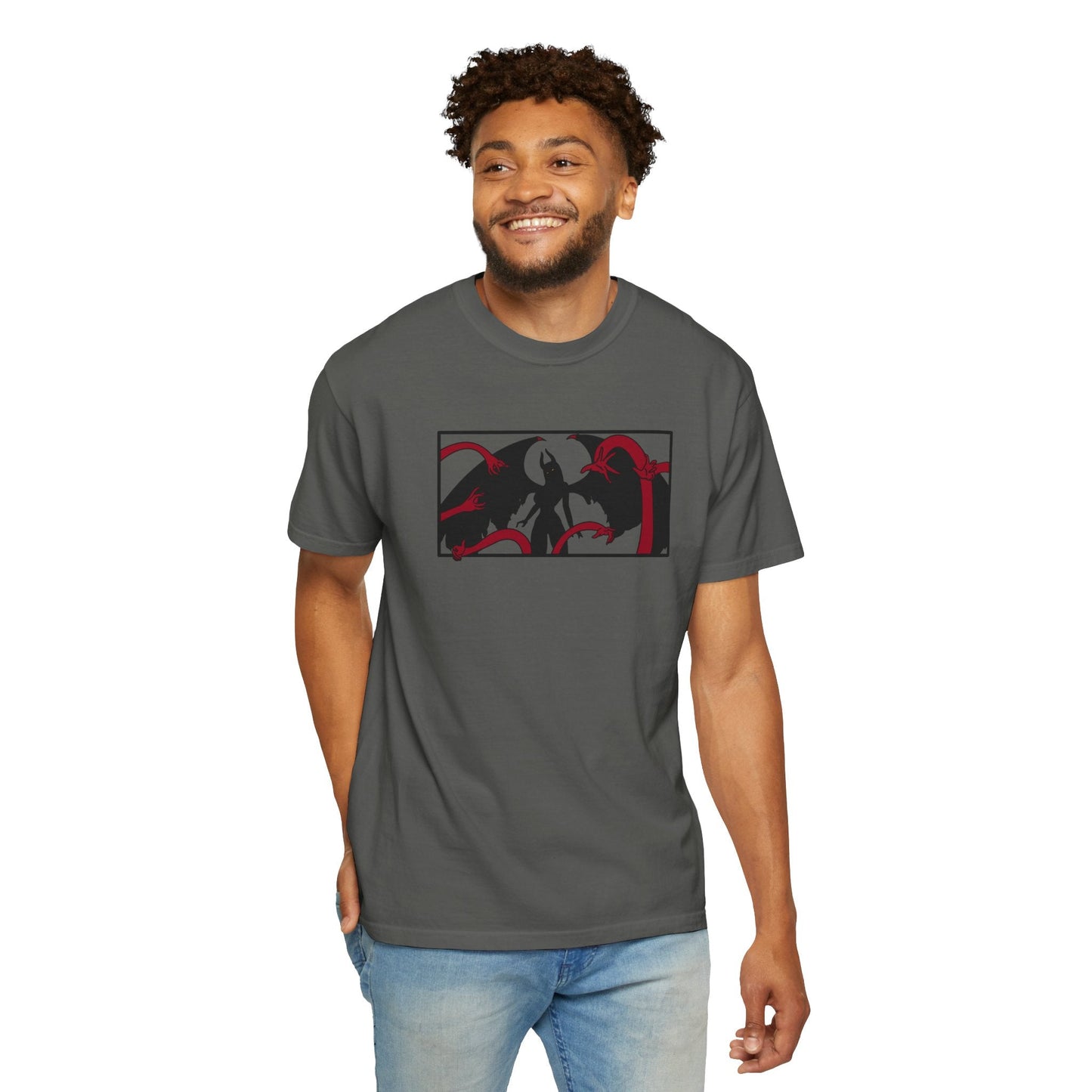 Demon Robin Comfort Colors® Unisex Anime Tee