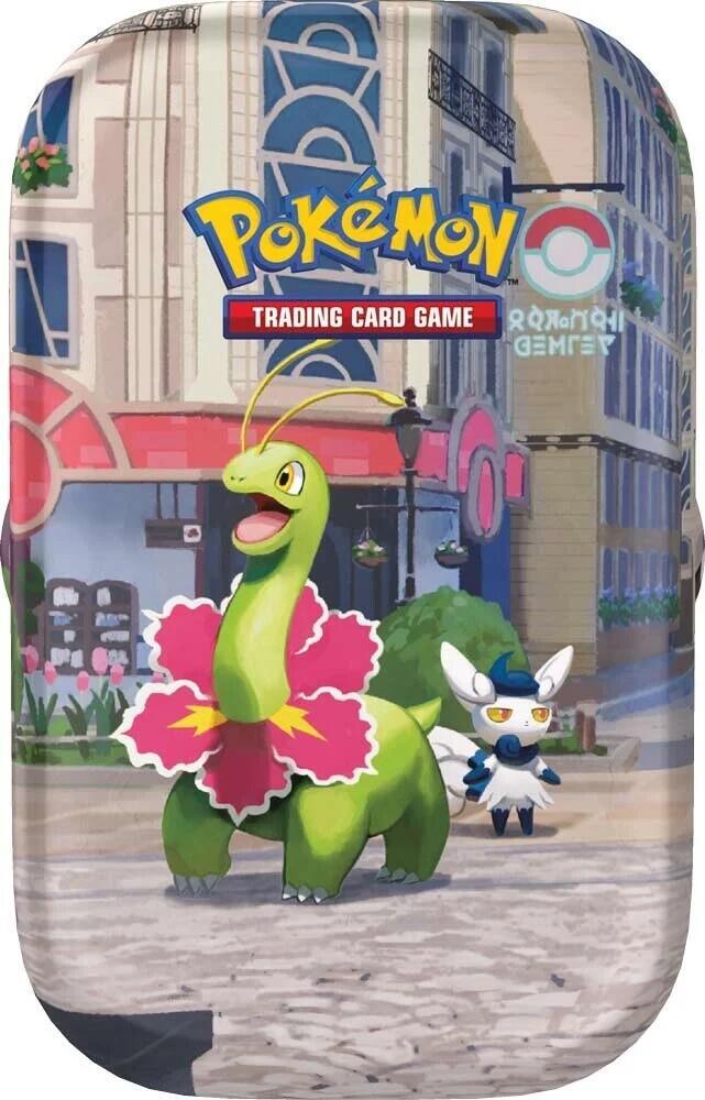 Pokémon TCG: Lumiose City Mini Tin – Meganium & Meowstic