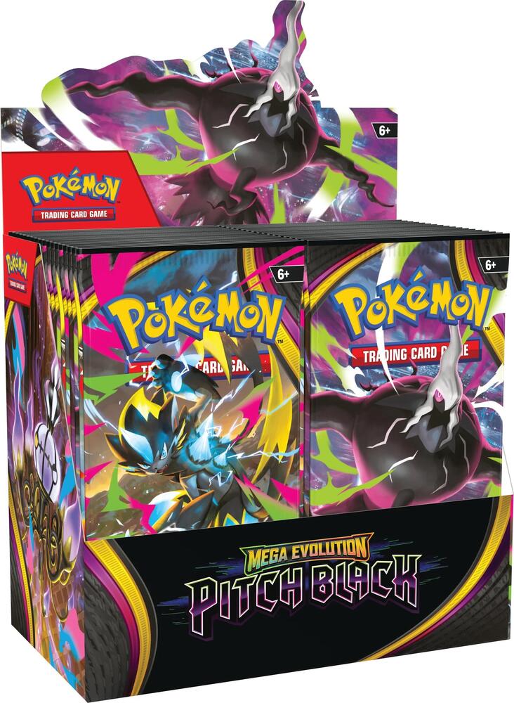 Pokemon Trading Card Game: Pitch Black Booster Box - ME05: Pitch Black (ME05)