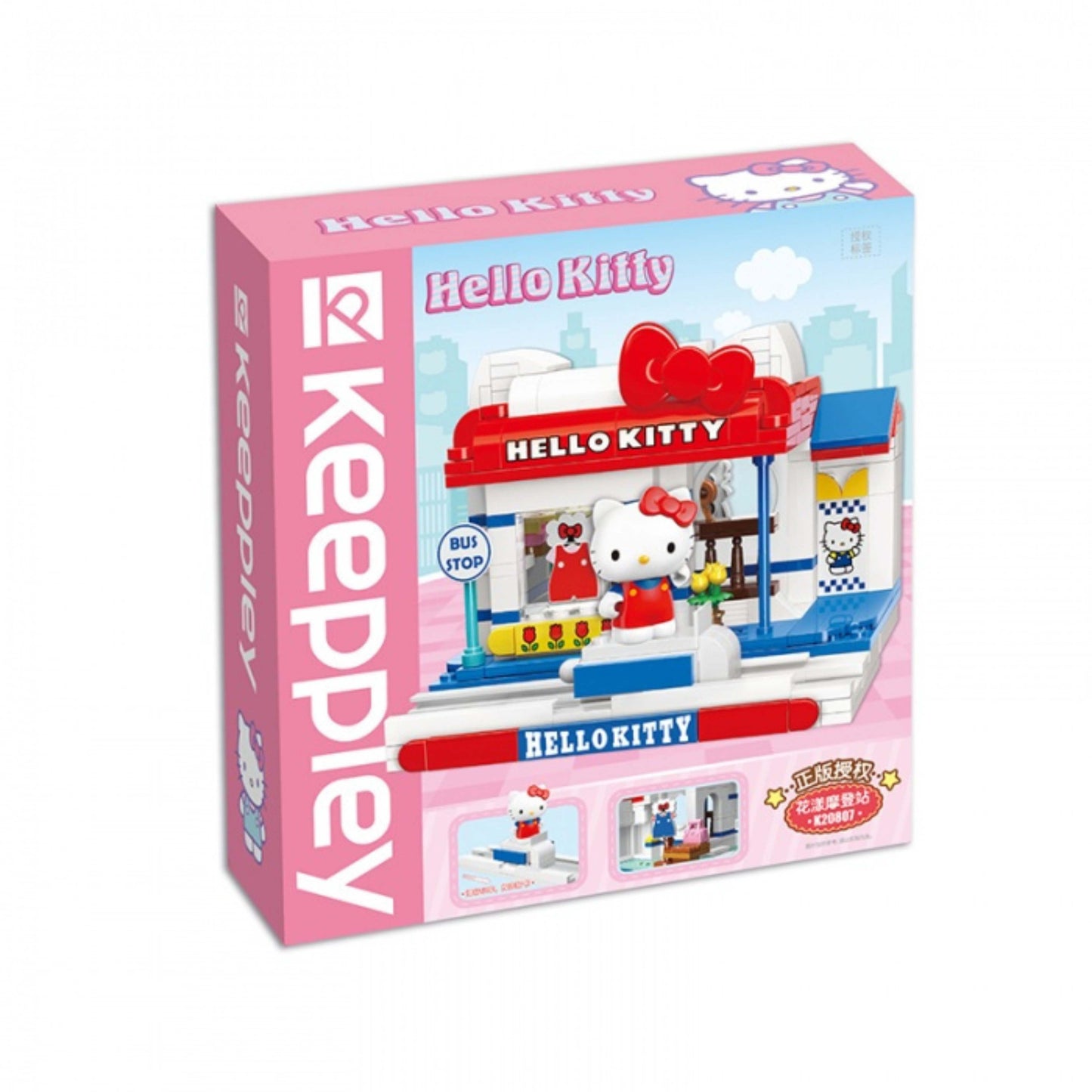 Keeppley X Sanrio Charaktere Bausteine Street Scene Series