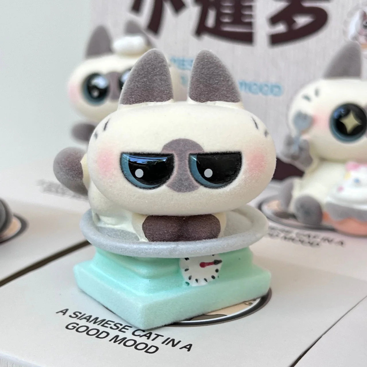 BIG EYED CAT FIGURINE BLIND BOX (1 Blind Box)