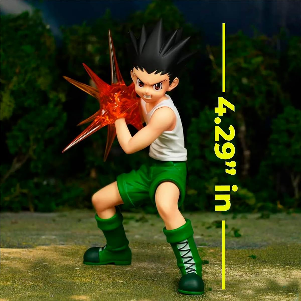 Hunter x Hunter Attack Pose Gon-Figur, Anime-Sammelfigur, 10,9 cm