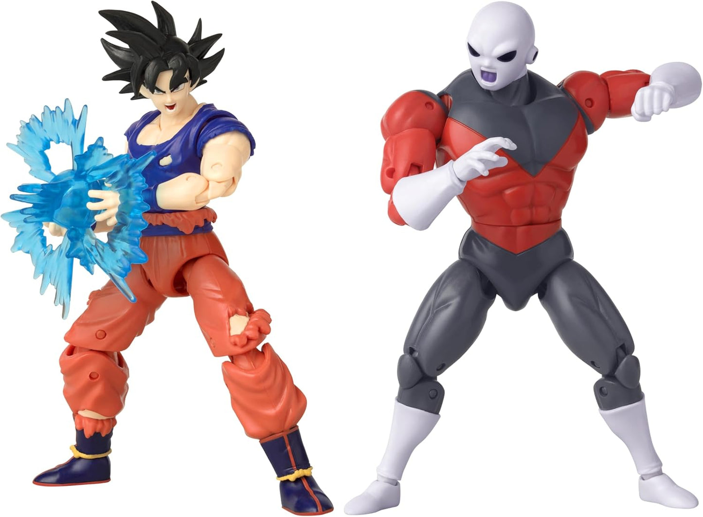 Dragon Stars Series - Dragon Ball Super - Goku Ultra Instinct Sign vs Jiren 6.5" Battle Pack Action Figure Set