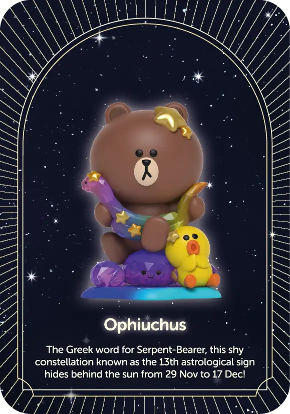 Kwistal: LINE Horoscope Series Primus (1 Blind Box)