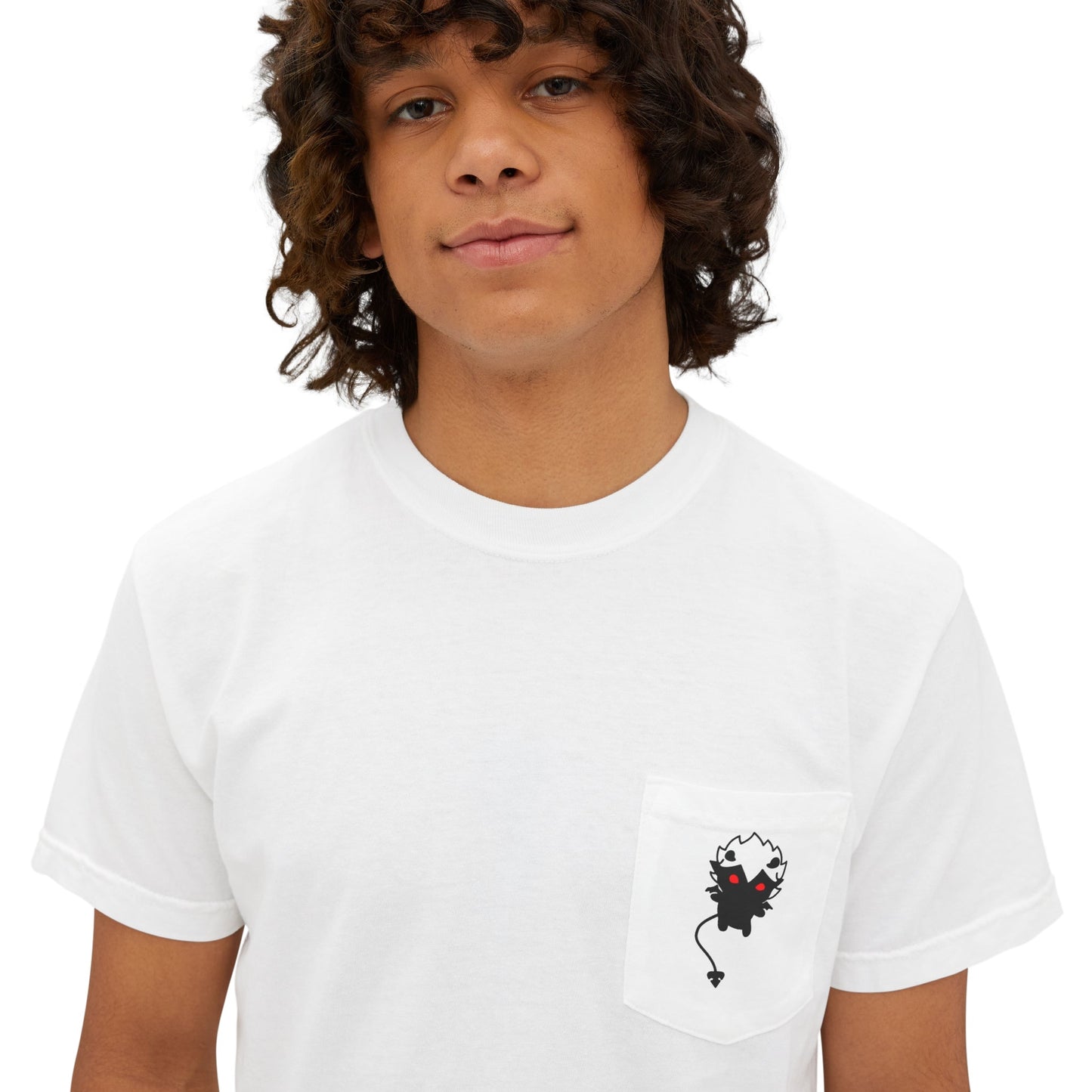Asta Devil Comfort Colors® Unisex Anime Pocket Tee
