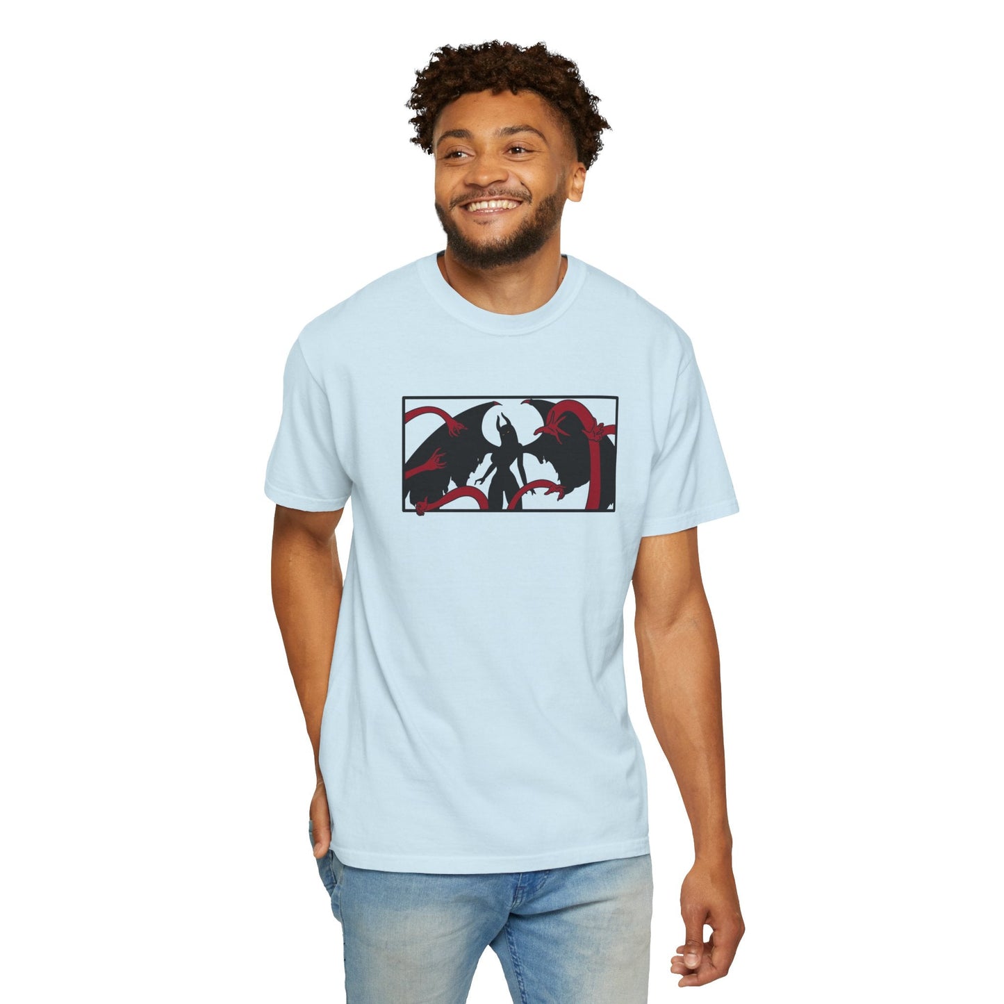 Demon Robin Comfort Colors® Unisex Anime Tee