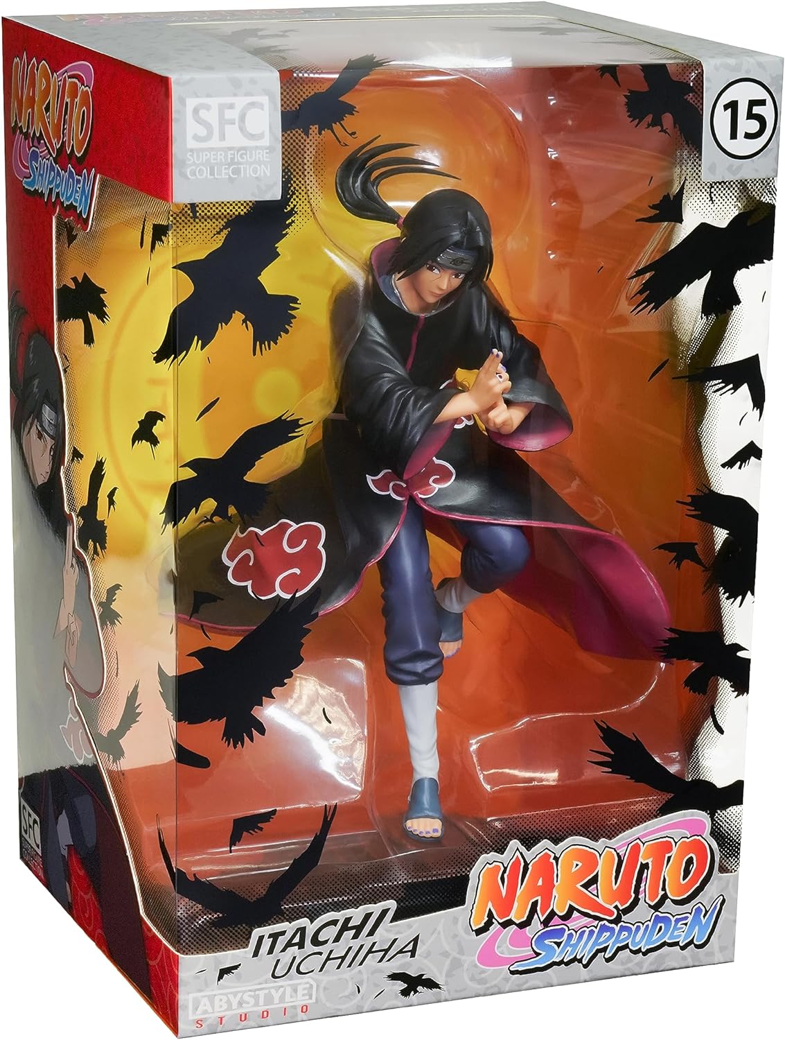 Naruto Shippuden Itachi Uchiha SFC Sammler-PVC-Figur, 7,1 Zoll
