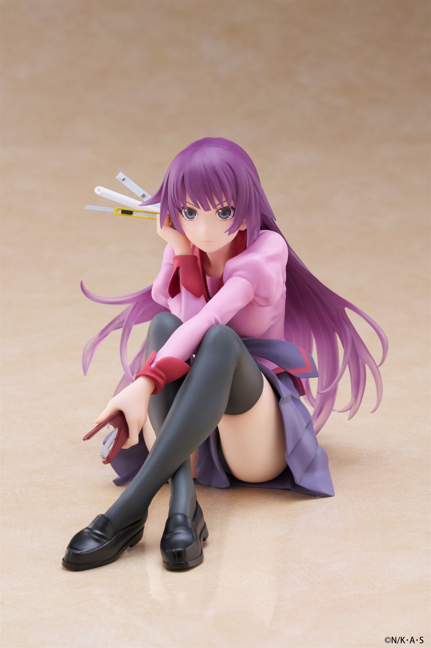 Monogatari - Hitagi Senjougahara Desktop Cute Prize Figure