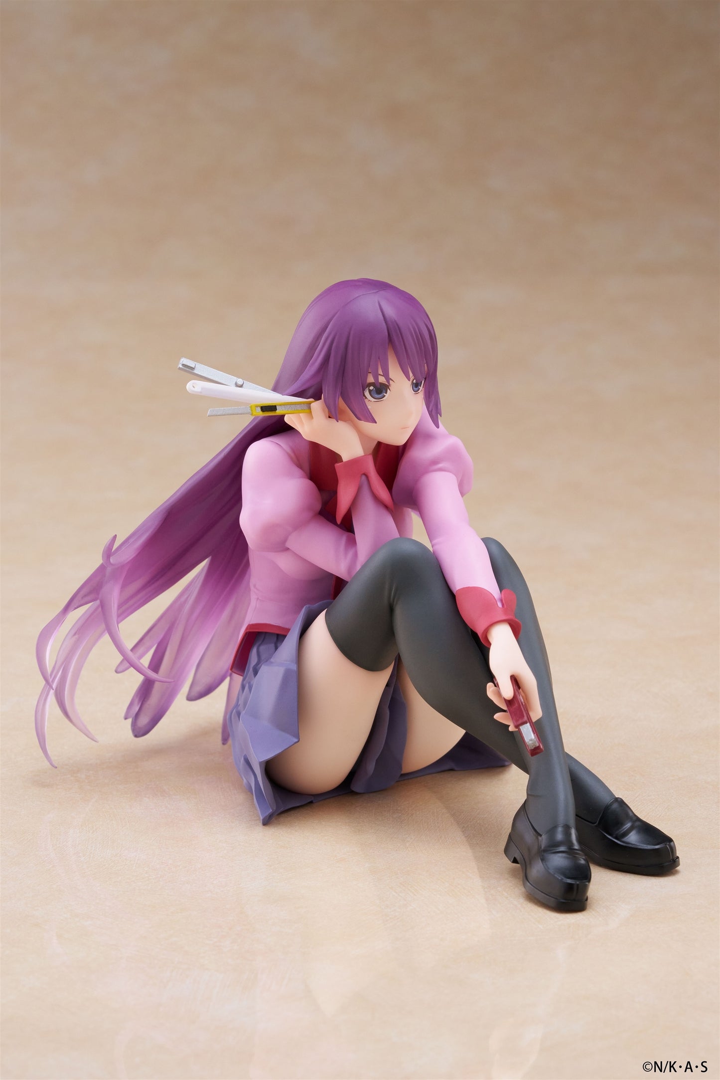 Monogatari - Hitagi Senjougahara Desktop Cute Prize Figure