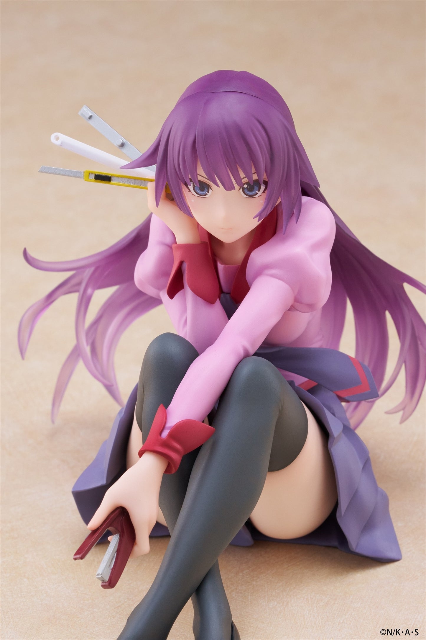 Monogatari - Hitagi Senjougahara Desktop Cute Prize Figure