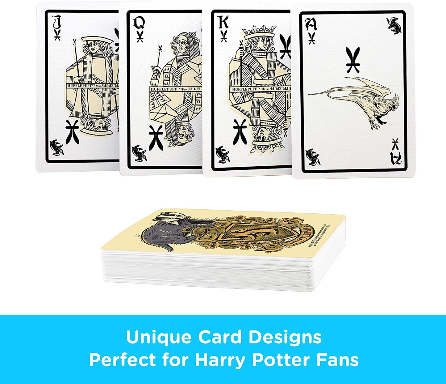 Aquarius Playing Cards: Harry Potter - Hufflepuff