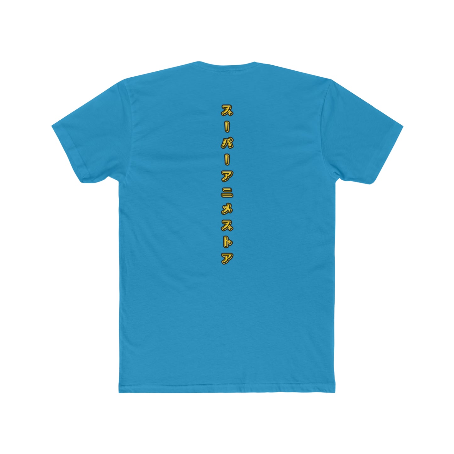 Super Anime Store Baumwoll-Crew-T-Shirt für Herren