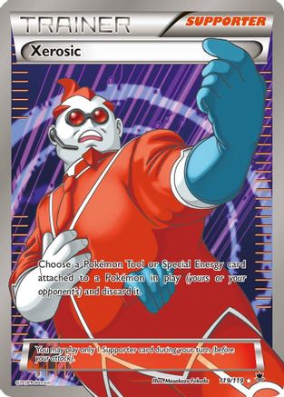 Xerosic (Full Art) 119/119 - XY Phantom Forces Holofoil