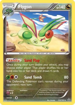 Flygon 110/160 - XY Primal Clash Reverse Holofoil