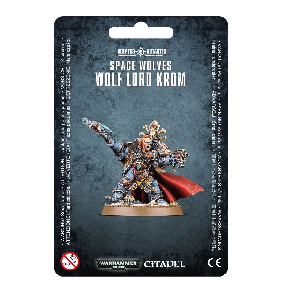 Warhammer 40K: Space Wolves - Wolf Lord Krom