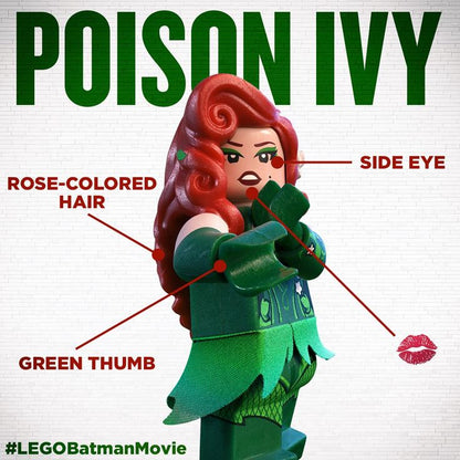 Poison Ivy - the Lego Batman Movie