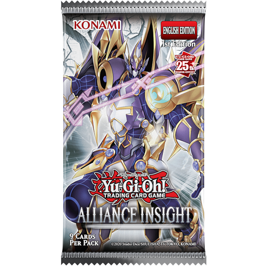 Yu-Gi-Oh Alliance Insight Booster Pack (1 booster Pack)