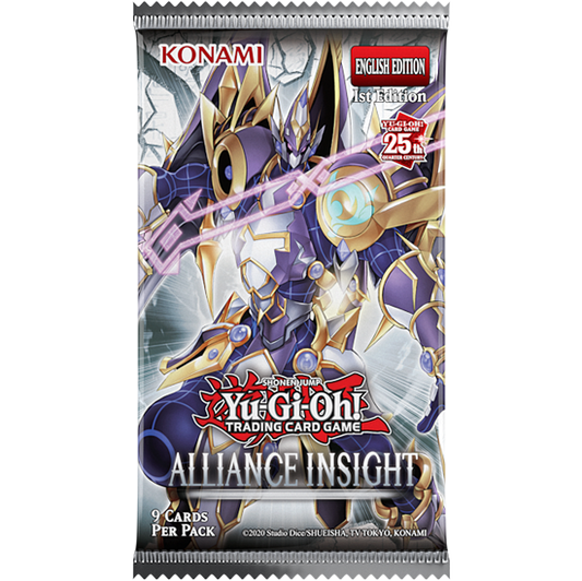 Yu-Gi-Oh Alliance Insight Booster Pack (1 booster Pack)
