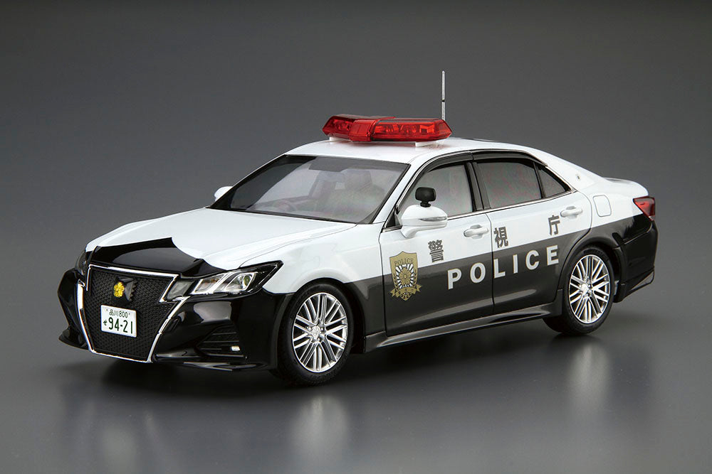1/24 TOYOTA GRS214 CROWN PATROL CAR FOR TRAFFIC CONTROL '16 Model Kit