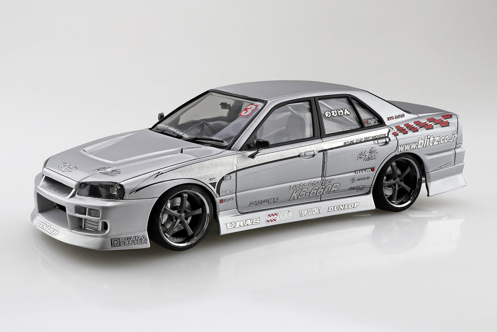 1/24 URAS 2002 D1 Spec REPLICA ER34 SKYLINE '01 (NISSAN) Model Kit