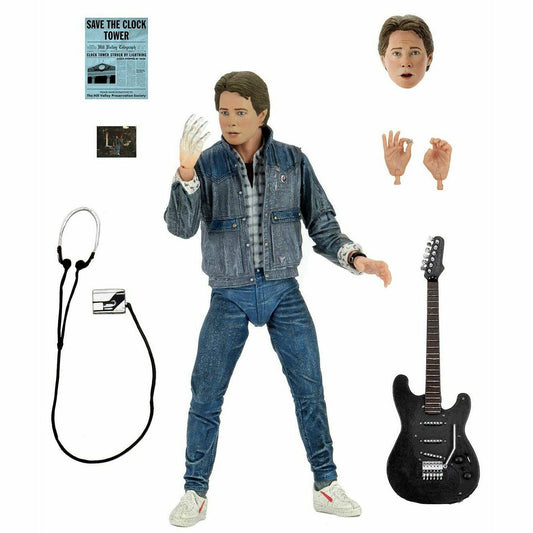 NECA Zurück in die Zukunft Actionfigur im 7-Zoll-Maßstab – Ultimate Marty McFly (1985 „Audition“)