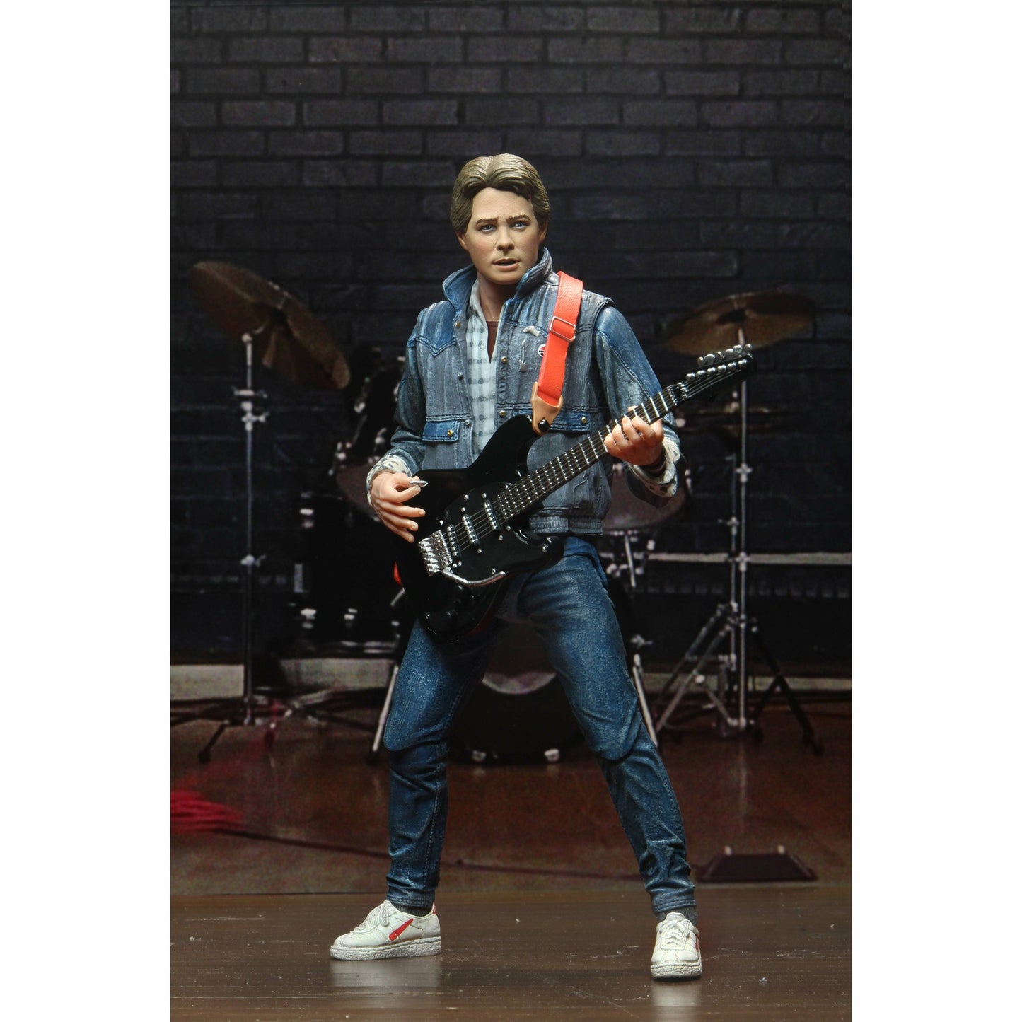 NECA Zurück in die Zukunft Actionfigur im 7-Zoll-Maßstab – Ultimate Marty McFly (1985 „Audition“)
