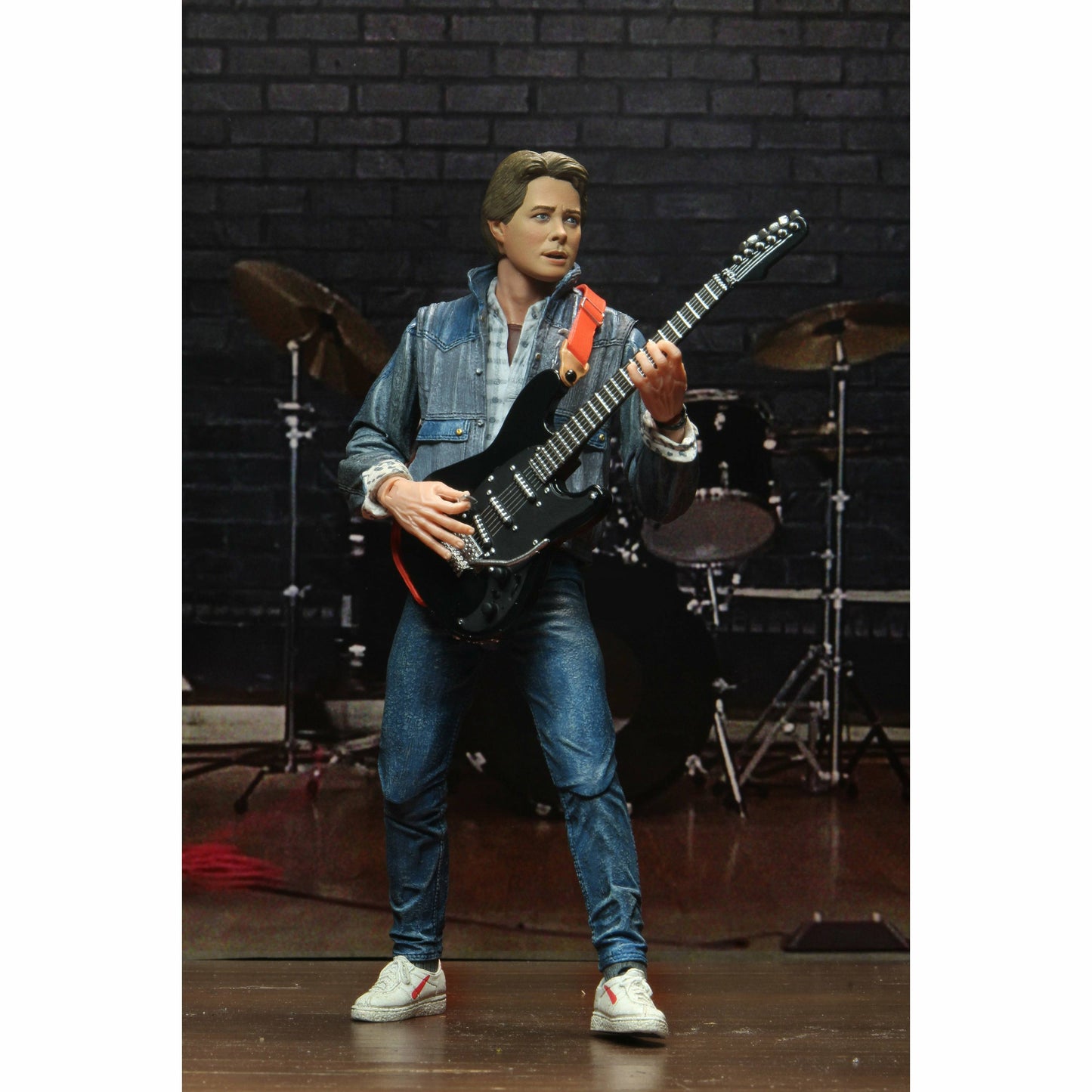 NECA Zurück in die Zukunft Actionfigur im 7-Zoll-Maßstab – Ultimate Marty McFly (1985 „Audition“)